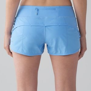 Lululemon Speed Short 4-way Stretch 2.5" Aero Blue